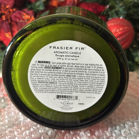 💥🔥Thymes Frasier Fir Heritage 4-Wick Candle - Scented Candle with - Picture 7 of 10